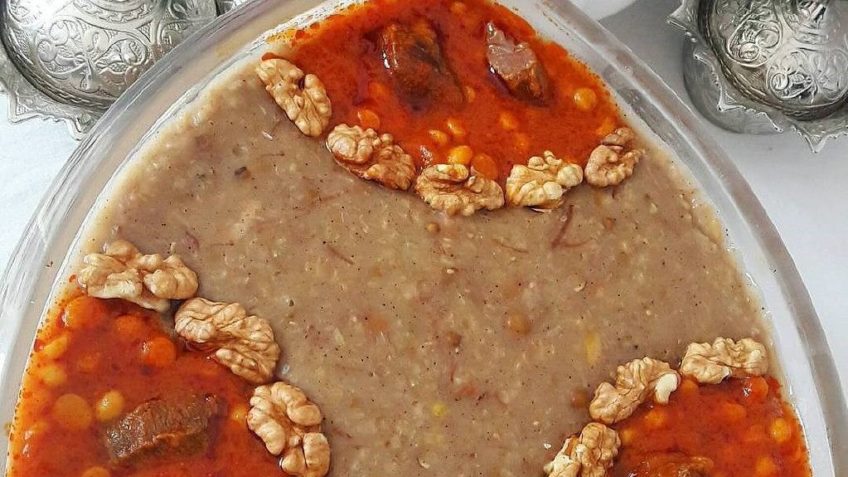 شله مشهدی | دستور تهیه آش شله مشهدی یک افطار راحت و سبک (مرحله به مرحله)