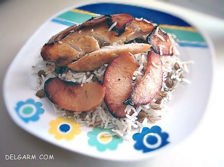 دستور تهیه به پلو یک پلو خوشمزه و پاییزی (مرحله به مرحله)