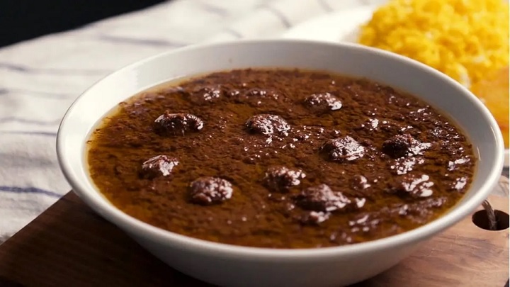 رسپی خورش فسنجان گیاهی با سویا