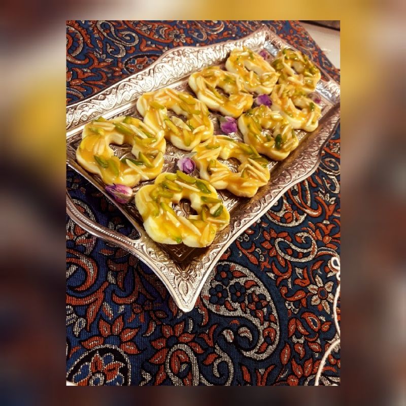 دستور تهیه رینگ آجیلی مرحله به مرحله (مرحله به مرحله)
