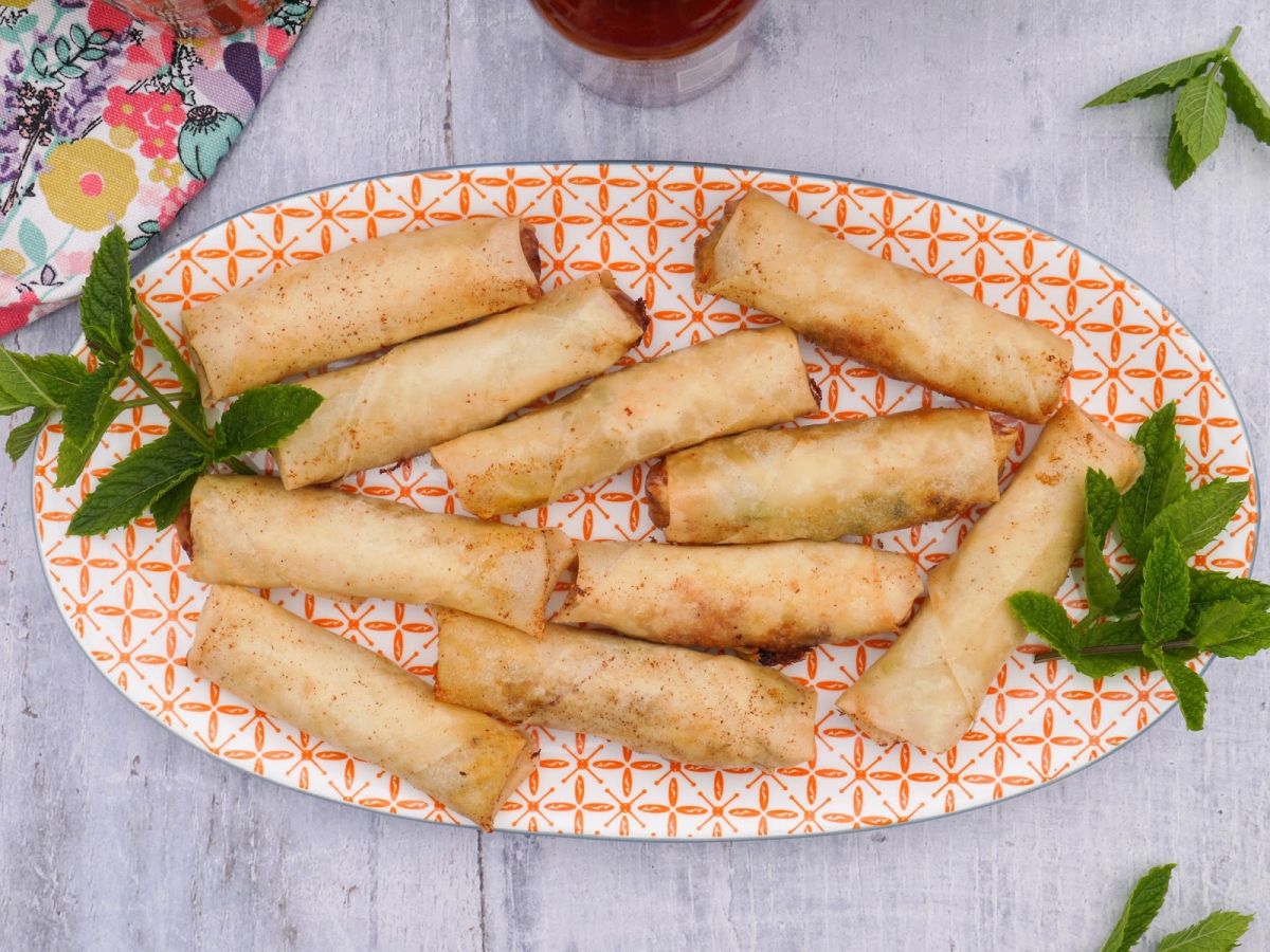 دستور تهیه سمبوسه رولی خوشمزه و مخصوص با طعم عالی (مرحله به مرحله)