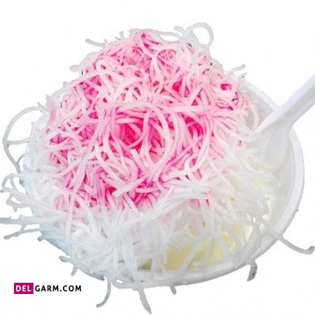 دستور تهیه فالوده کرمانی با گلاب خوشمزه و خوش طعم (مرحله به مرحله)