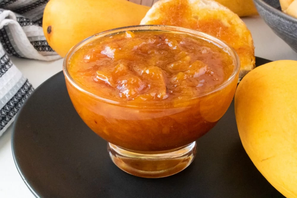 دستور تهیه مارمالاد انبه خوش طعم و دوست داشتنی (مرحله به مرحله)