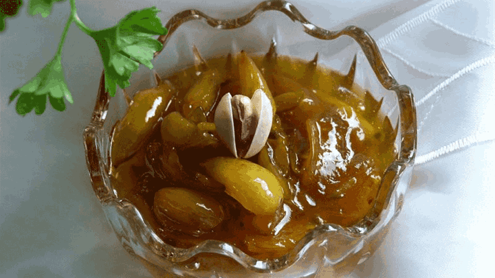 رسپی مربای پسته