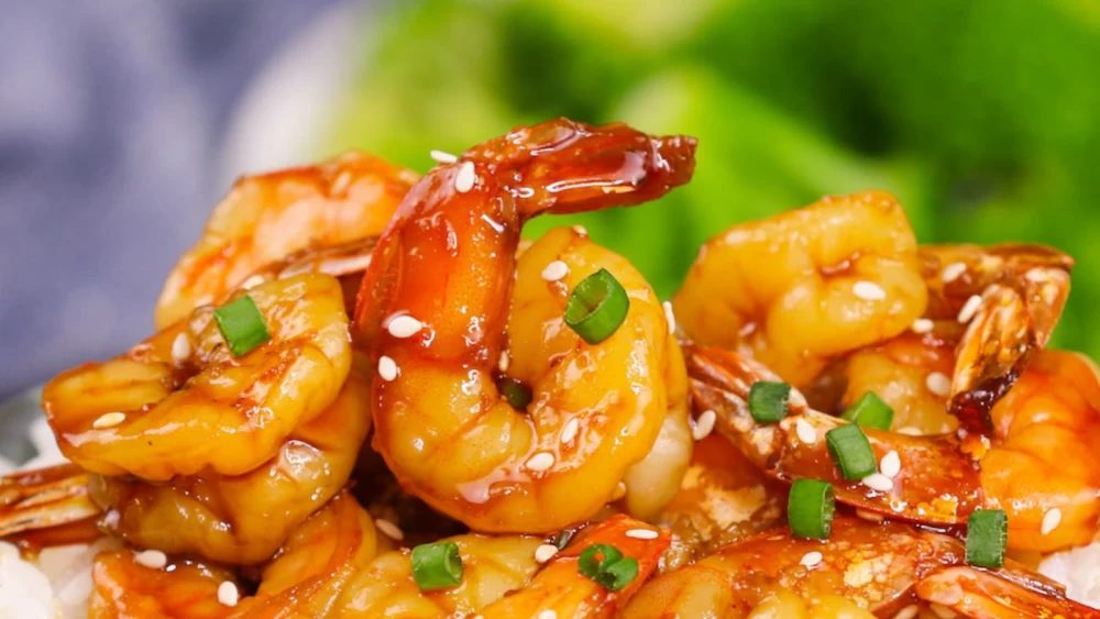 دستور تهیه میگو عسلی با طعم متفاوت و خوشمزه (مرحله به مرحله)