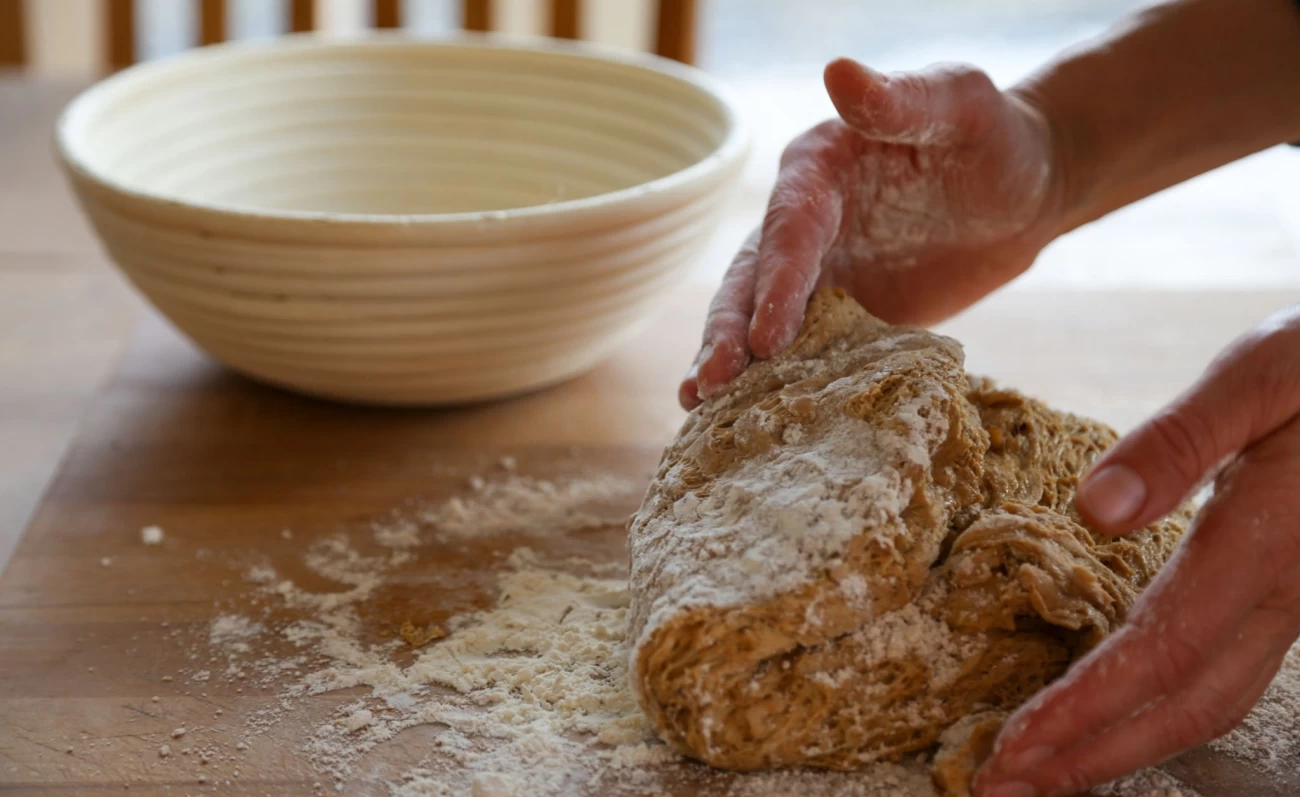 دستور تهیه نان پیده ترکی خوشمزه، نان سنتی مخصوص ماه رمضان (مرحله به مرحله)