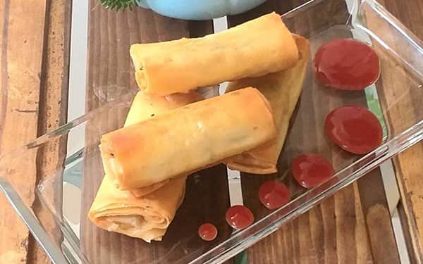 مواد لازم و آموزش بورک مرغ خانگی (مرحله به مرحله)