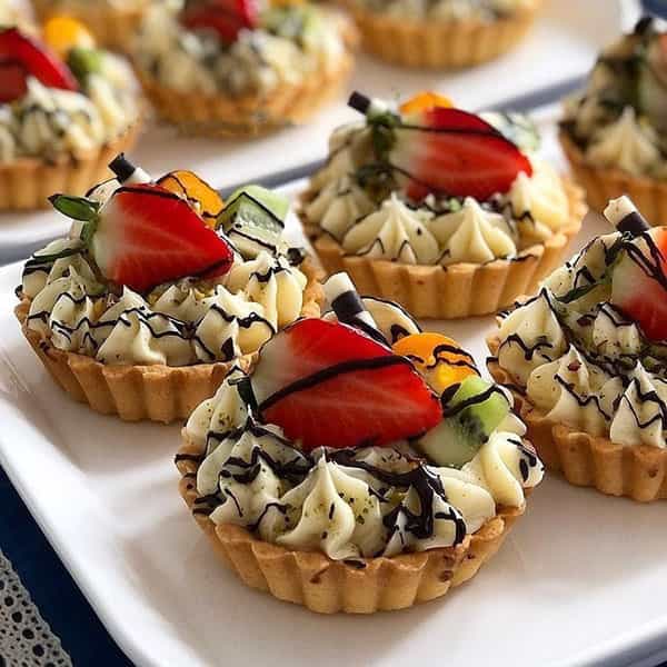 مواد لازم و آموزش تارت میوه خانگی (مرحله به مرحله)