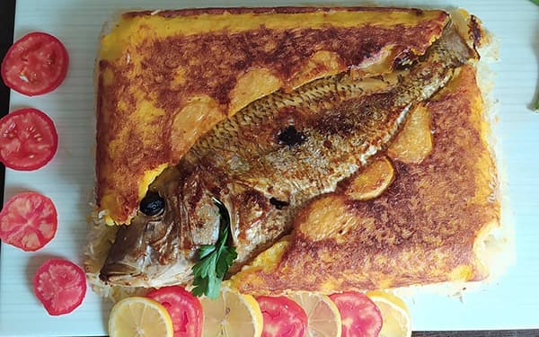مواد لازم و آموزش ته چین ماهی خانگی (مرحله به مرحله)