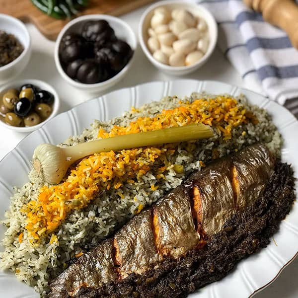 مواد لازم و آموزش حشوی ماهی شکم پر برای 2 یا 4 یا 6 نفر | تناسب ساده