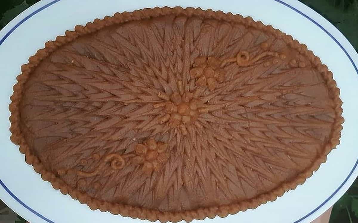 مواد لازم و آموزش حلوای دارچینی برای 2 یا 4 یا 6 نفر | تناسب ساده