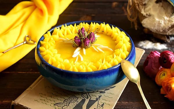 مواد لازم و آموزش حلوا کاسه خانگی (مرحله به مرحله)