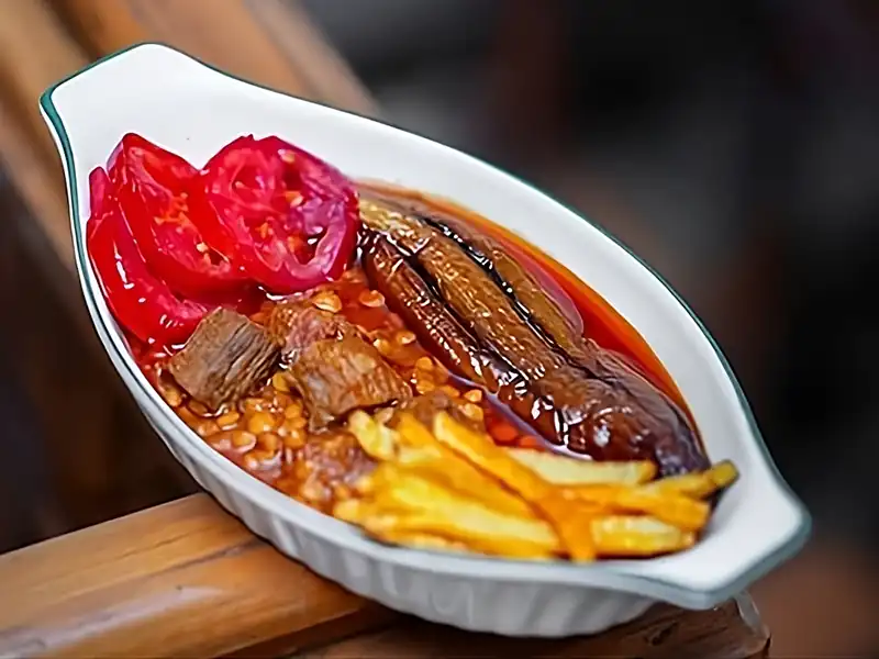 مواد لازم و آموزش خورش قیمه بادمجان خانگی (مرحله به مرحله)