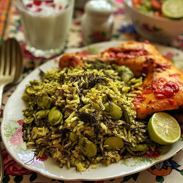 مواد لازم و آموزش دمپخت شوید باقلا برای 2 یا 4 یا 6 نفر | تناسب ساده