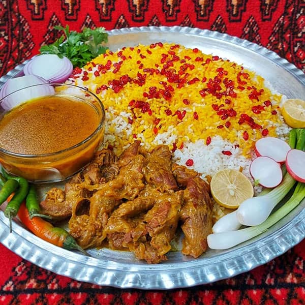 مواد لازم و آموزش زیر برنجی برای 2 یا 4 یا 6 نفر | تناسب ساده