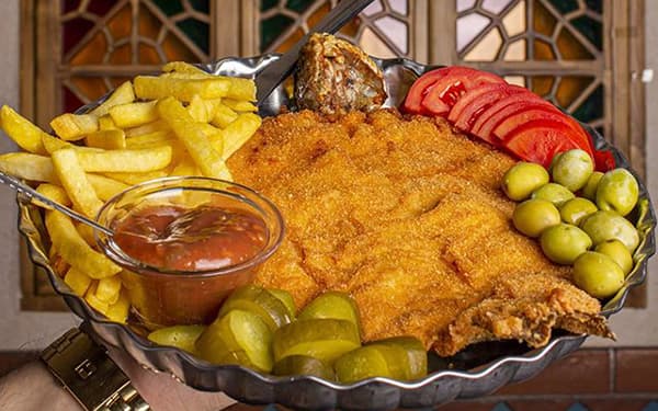 مواد لازم و آموزش شنیسل ماهی برای 2 یا 4 یا 6 نفر | تناسب ساده