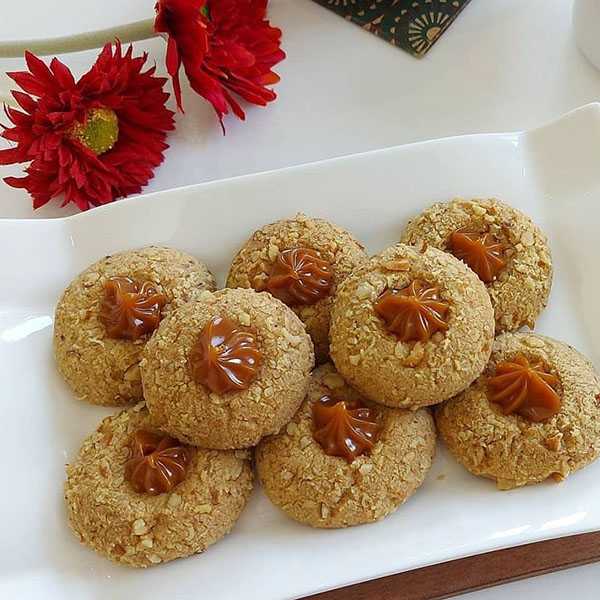 مواد لازم و آموزش شیرینی تافی نسکافه ای خانگی (مرحله به مرحله)