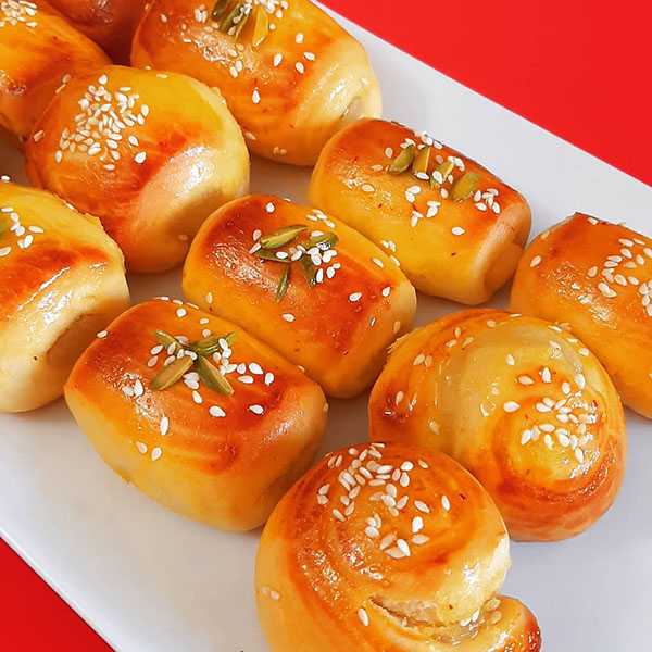 مواد لازم و آموزش شیرینی دانمارکی خانگی (مرحله به مرحله)