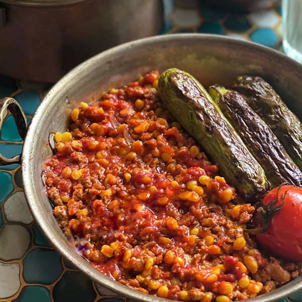 مواد لازم و آموزش مشتی کدو برای 2 یا 4 یا 6 نفر | تناسب ساده