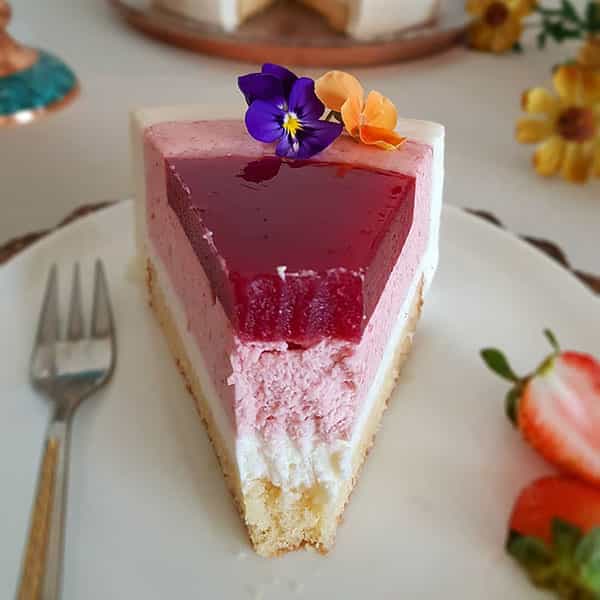 مواد لازم و آموزش موس چیز کیک خانگی (مرحله به مرحله)