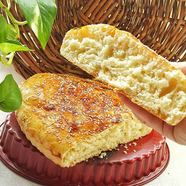 مواد لازم و آموزش نان روغنی خانگی (مرحله به مرحله)