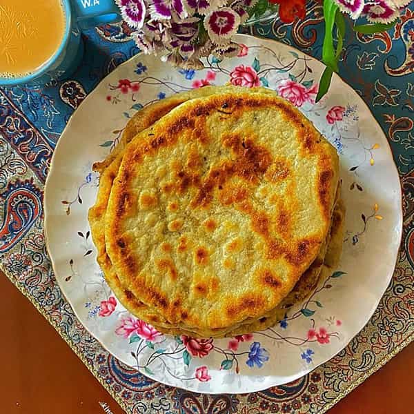 مواد لازم و آموزش نان پرانا خانگی (مرحله به مرحله)