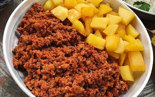 مواد لازم و آموزش واویشکا گوشت خانگی (مرحله به مرحله)
