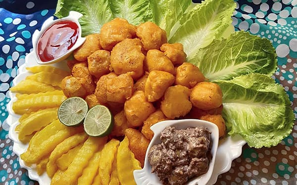 مواد لازم و آموزش پاپ کورن مرغ خانگی (مرحله به مرحله)