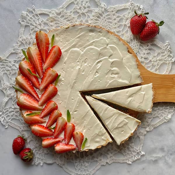 مواد لازم و آموزش چیز کیک روسی خانگی (مرحله به مرحله)
