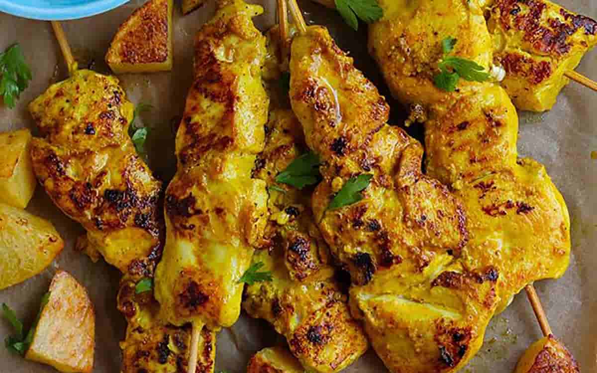 مواد لازم و آموزش چیکن تیکا ماسالا برای 2 یا 4 یا 6 نفر | تناسب ساده
