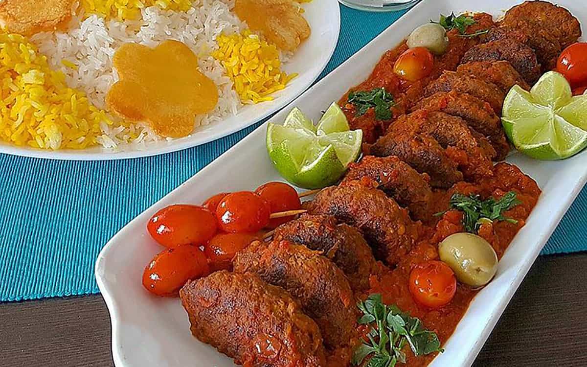 مواد لازم و آموزش کباب تابه ای مغزدار برای 2 یا 4 یا 6 نفر | تناسب ساده
