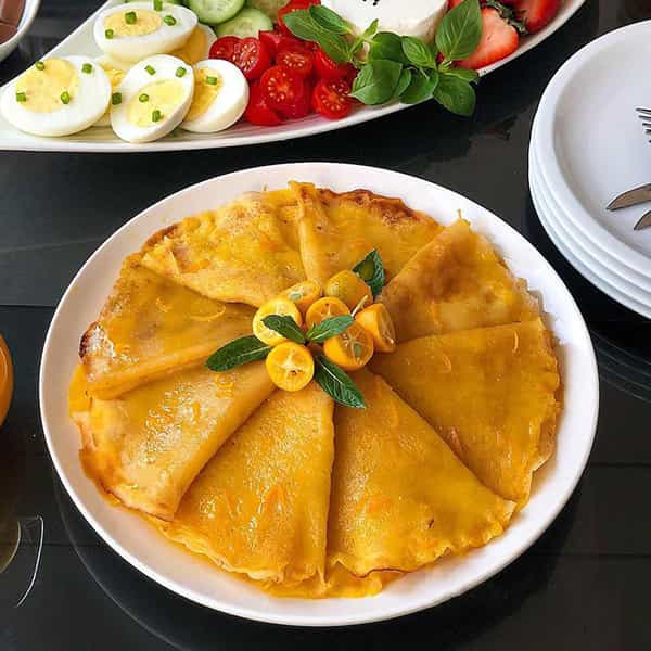 مواد لازم و آموزش کرپ سوزت خانگی (مرحله به مرحله)