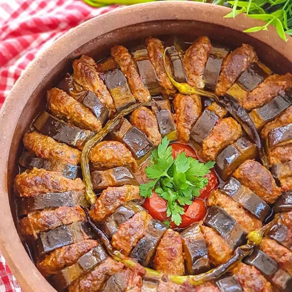 مواد لازم و آموزش کوفته گوشت و بادمجان برای 2 یا 4 یا 6 نفر | تناسب ساده