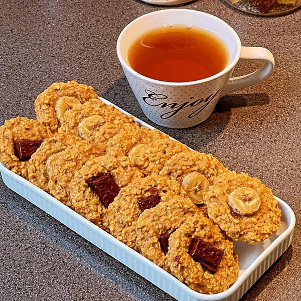 مواد لازم و آموزش کوکی موزی خانگی (مرحله به مرحله)