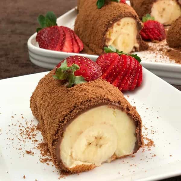 مواد لازم و آموزش کیک رول موز خانگی (مرحله به مرحله)