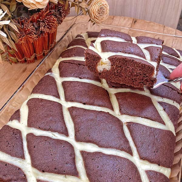 مواد لازم و آموزش کیک لحاف خانگی (مرحله به مرحله)