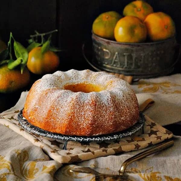 مواد لازم و آموزش کیک نارنگی اسپانیایی خانگی (مرحله به مرحله)
