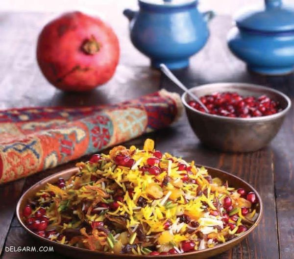 ۳ روش پرطرفدار جهت تهیه انار پلو مجلسی