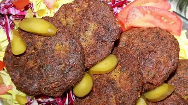 رسپی کوکو بادمجان سرخ شده و کدو