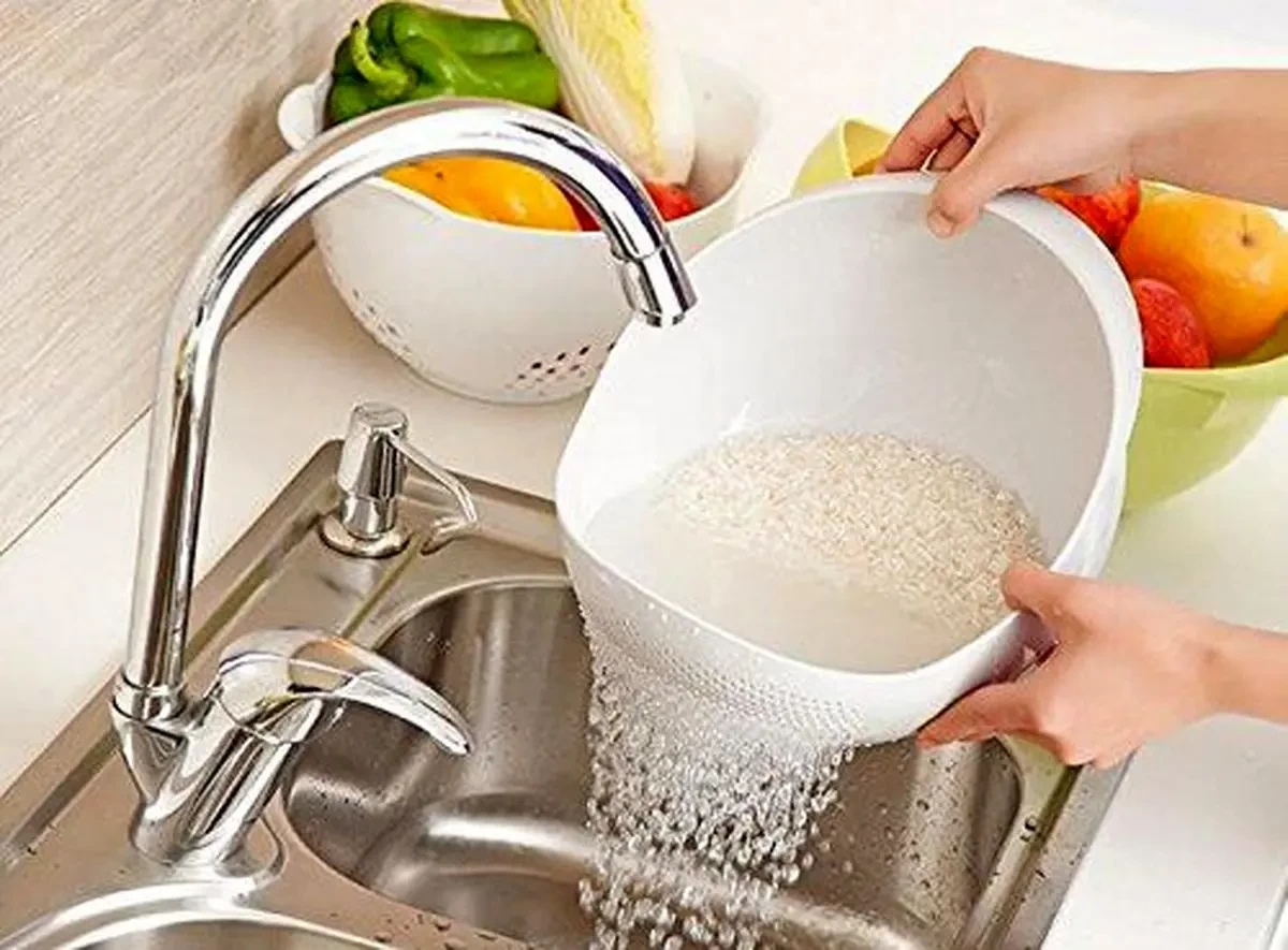 شستن برنج قبل از پخت (یک بحث قدیمی با پاسخ‌های جدید) (2 نکته مهم)