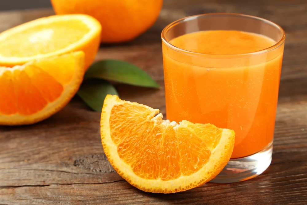 نگهداری آب پرتقال در یخچال