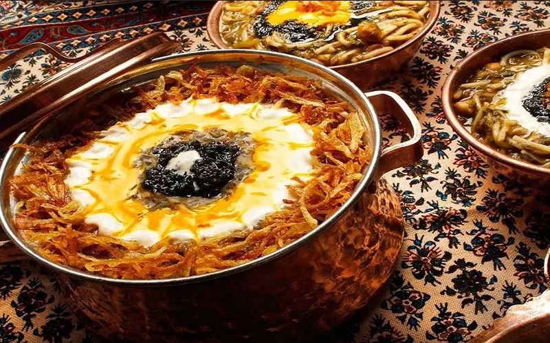 غذای اصلی شب چهارشنبه سوری چیست ؟