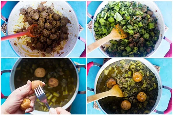 سبزی خورش کرفس شامل چه سبزی هایی میشود ؟