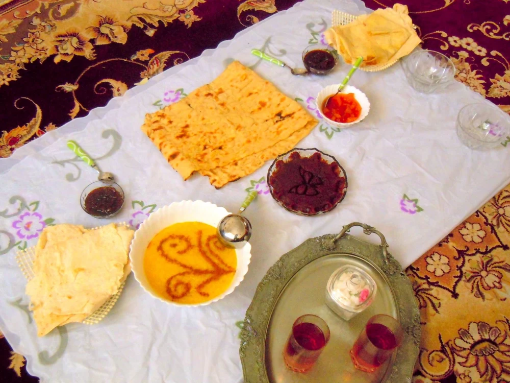 نکات طلایی جهت تهیه شله زرد نذری زعفرانی