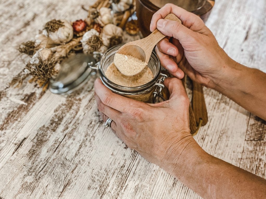 نکات آماده کردن پودر سیر