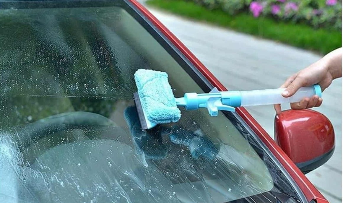 ابزار مناسب برای شستن شیشه‌ها