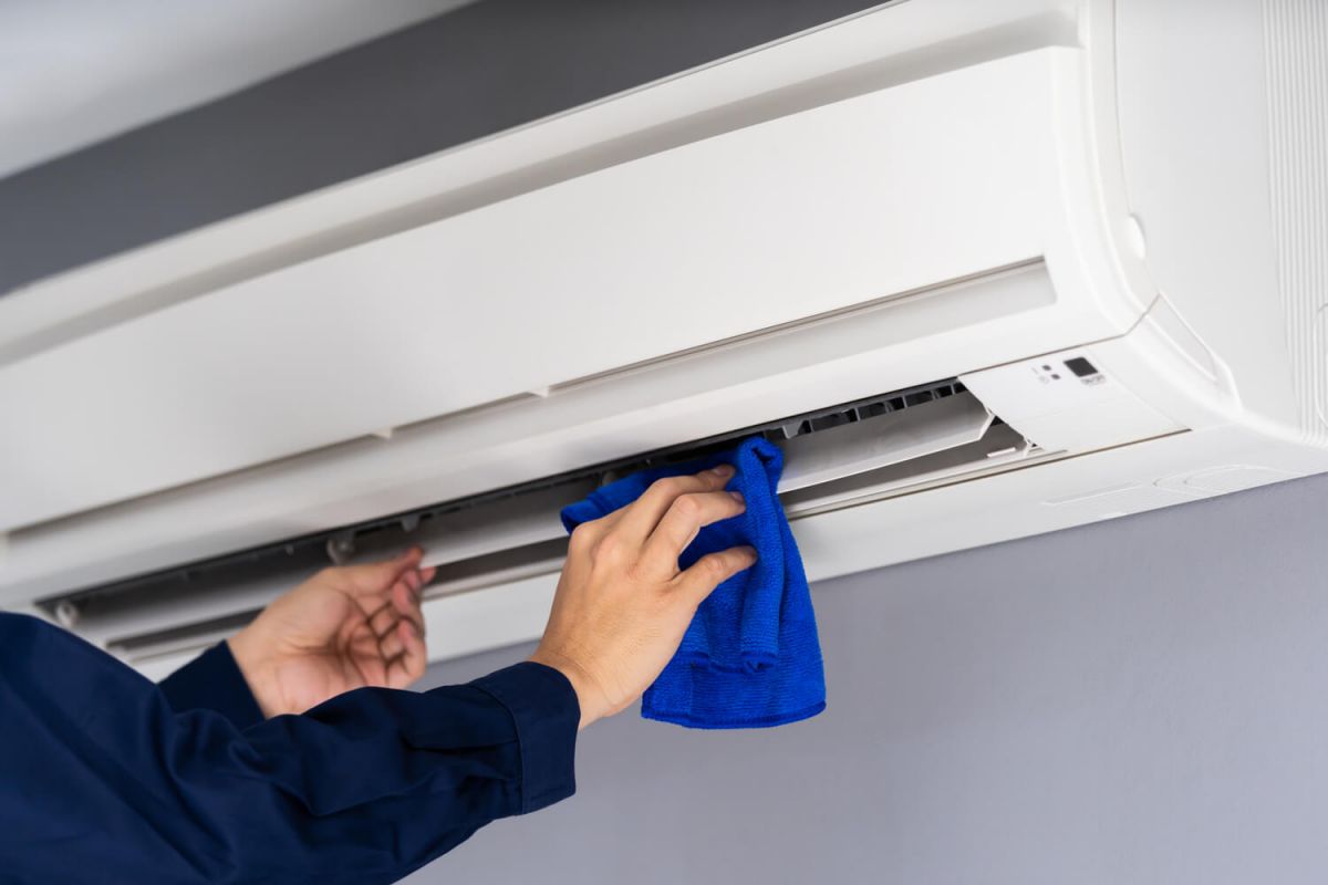 چگونه دریچه کولر را تمیز کنیم؟