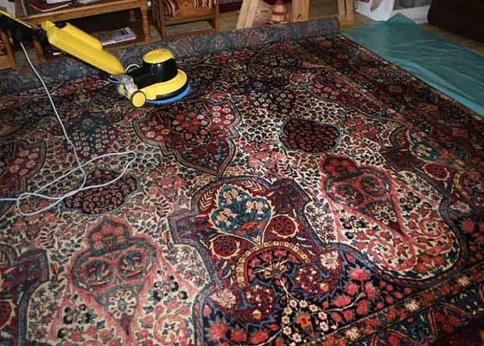 شستشوی فرش ابریشم