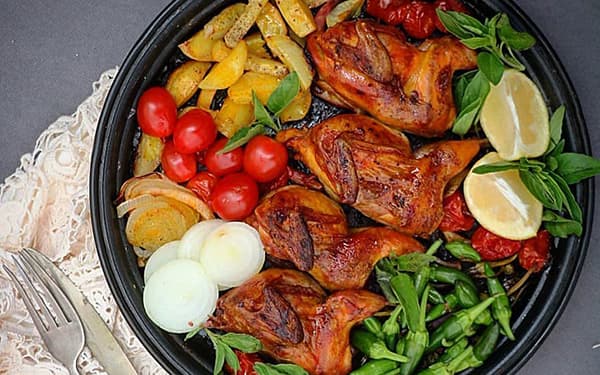 مواد لازم و آموزش کباب بلدرچین خانگی (مرحله به مرحله)