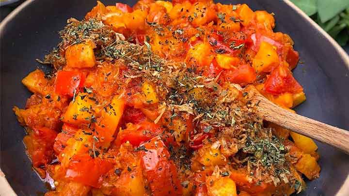 دستور تهیه دو پیازه آلو شیرازی